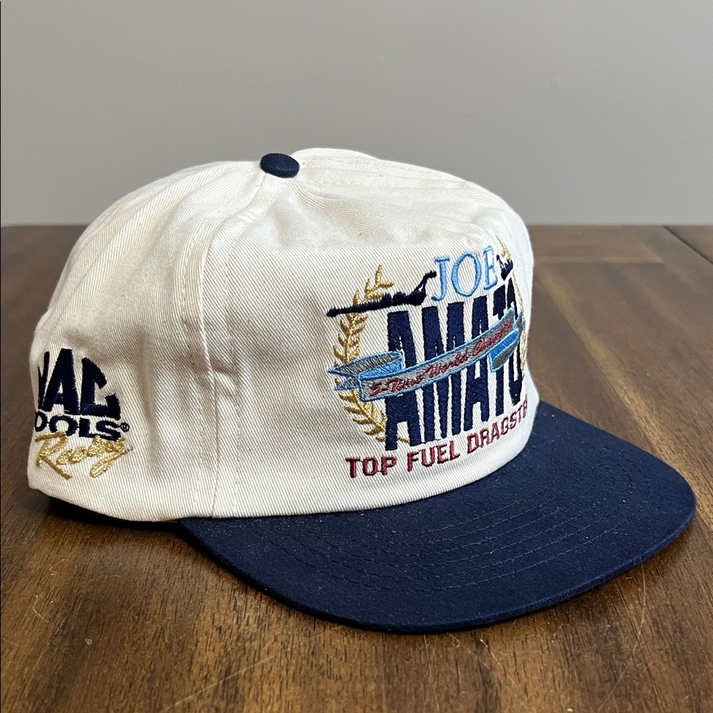 Vintage Joe Amato Top Fuel Dragster Mac Tools Racing SnapBack Made In USA